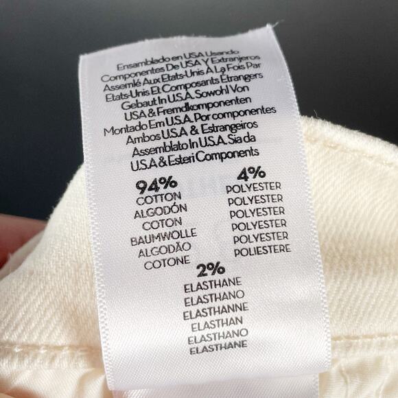 MOTHER Flare & Wide Leg Jeans in Cream - Picture 13 of 13